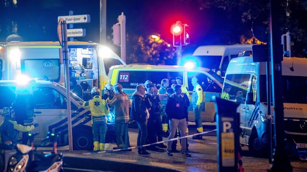 Dos muertos en Bruselas mientras la policía investiga un posible atentado terrorista Dos muertos en Bruselas mientras la policía investiga un posible atentado terrorista