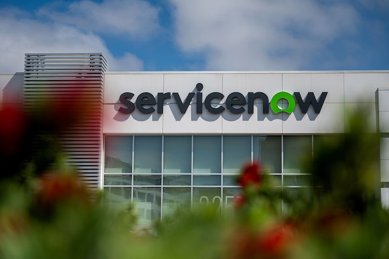 The ServiceNow headquarters in Santa Clara, California, US, on Thursday, Sept. 4, 2025. ServiceNow Inc. is offering federal agencies discounts of as much as 70% on its software, a move aimed at spurring adoption as the Trump administration presses for faster government implementation of artificial intelligence tools. Photographer: David Paul Morris/Bloomberg The ServiceNow headquarters in Santa Clara, California, US, on Thursday, Sept. 4, 2025. ServiceNow Inc. is offering federal agencies discounts of as much as 70% on its software, a move aimed at spurring adoption as the Trump administration presses for faster government implementation of artificial intelligence tools. Photographer: David Paul Morris/Bloomberg