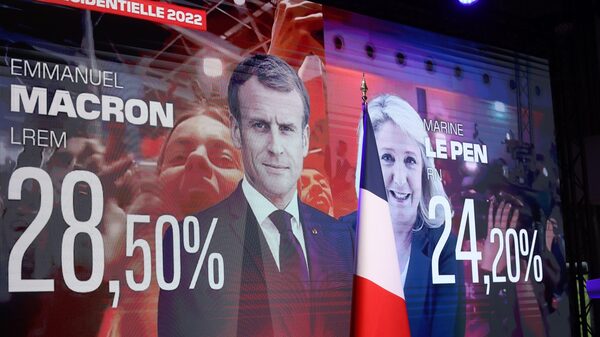 Macron y Le Pen tienen visiones muy diferentes para Europa Macron y Le Pen tienen visiones muy diferentes para Europa
