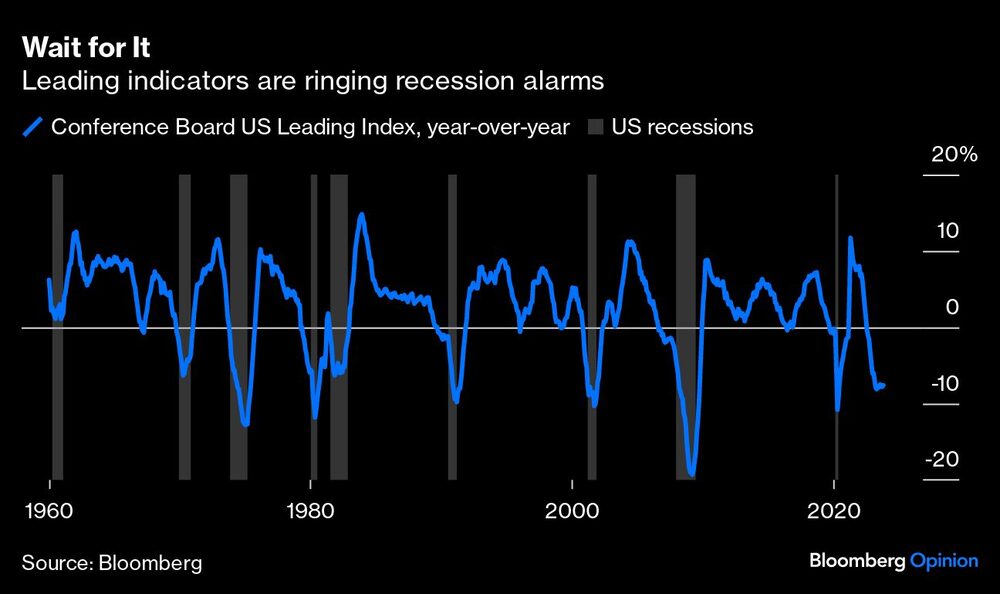 Espera | Los indicadores adelantados hacen sonar las alarmas de la recesión Espera | Los indicadores adelantados hacen sonar las alarmas de la recesión