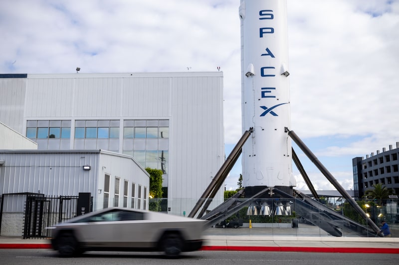 Instalaciones de SpaceX en Hawthorne, California. Foto: Ethan Swope/Bloomberg Instalaciones de SpaceX en Hawthorne, California. Foto: Ethan Swope/Bloomberg