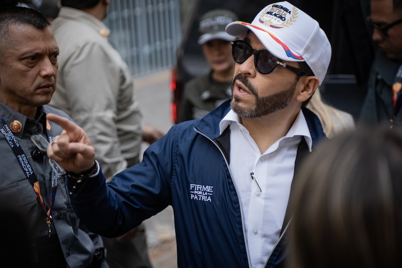 Abelardo de la Espriella, Colombia's president, arrives at Plaza de Bolivar following an earthquake in Pereira, Colombia, on Tuesday, Aug. 11, 2026. A second day of search and rescue efforts is underway after a massive earthquake struck western Colombia as the countrys new president faces a tough and early test of his abilities to handle a crisis. Photographer: Nathalia Angarita/Bloomberg Abelardo de la Espriella, Colombia's president, arrives at Plaza de Bolivar following an earthquake in Pereira, Colombia, on Tuesday, Aug. 11, 2026. A second day of search and rescue efforts is underway after a massive earthquake struck western Colombia as the countrys new president faces a tough and early test of his abilities to handle a crisis. Photographer: Nathalia Angarita/Bloomberg