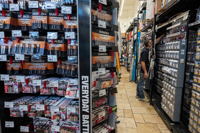 A hardware store in San Francisco. A hardware store in San Francisco.