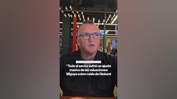 "Todo el sector sufrío un ajuste masivo de las valuaciones: Migoya sobre caída de Globant "Todo el sector sufrío un ajuste masivo de las valuaciones: Migoya sobre caída de Globant