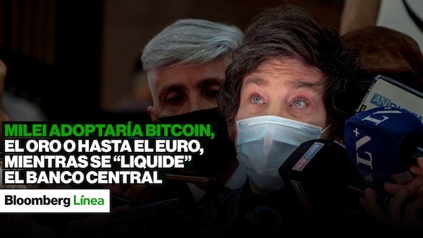 Milei adoptaría bitcoin, el oro o hasta el euro, mientras se “liquide” el Banco Central Milei adoptaría bitcoin, el oro o hasta el euro, mientras se “liquide” el Banco Central