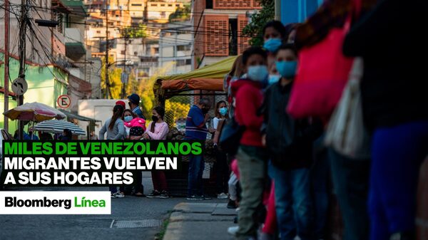 Miles de venezolanos migrantes vuelven a sus hogares Miles de venezolanos migrantes vuelven a sus hogares