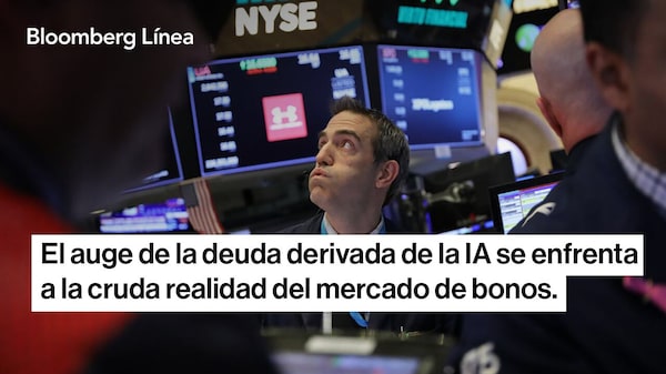 El auge de la deuda derivada de la IA se enfrenta a la cruda realidad del mercado de bonos. El auge de la deuda derivada de la IA se enfrenta a la cruda realidad del mercado de bonos.