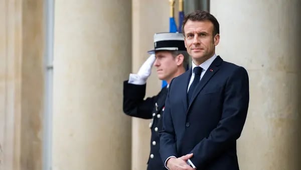 Macron dice que un Estado palestino “legítimo” beneficiaría a Israeldfd