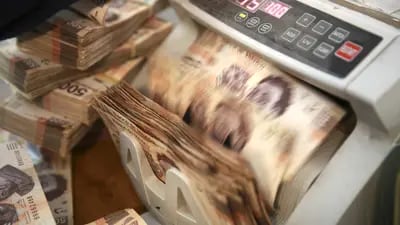 Billetes mexicanos de quinientos pesos Fotógrafo: Susana González/Bloomberg