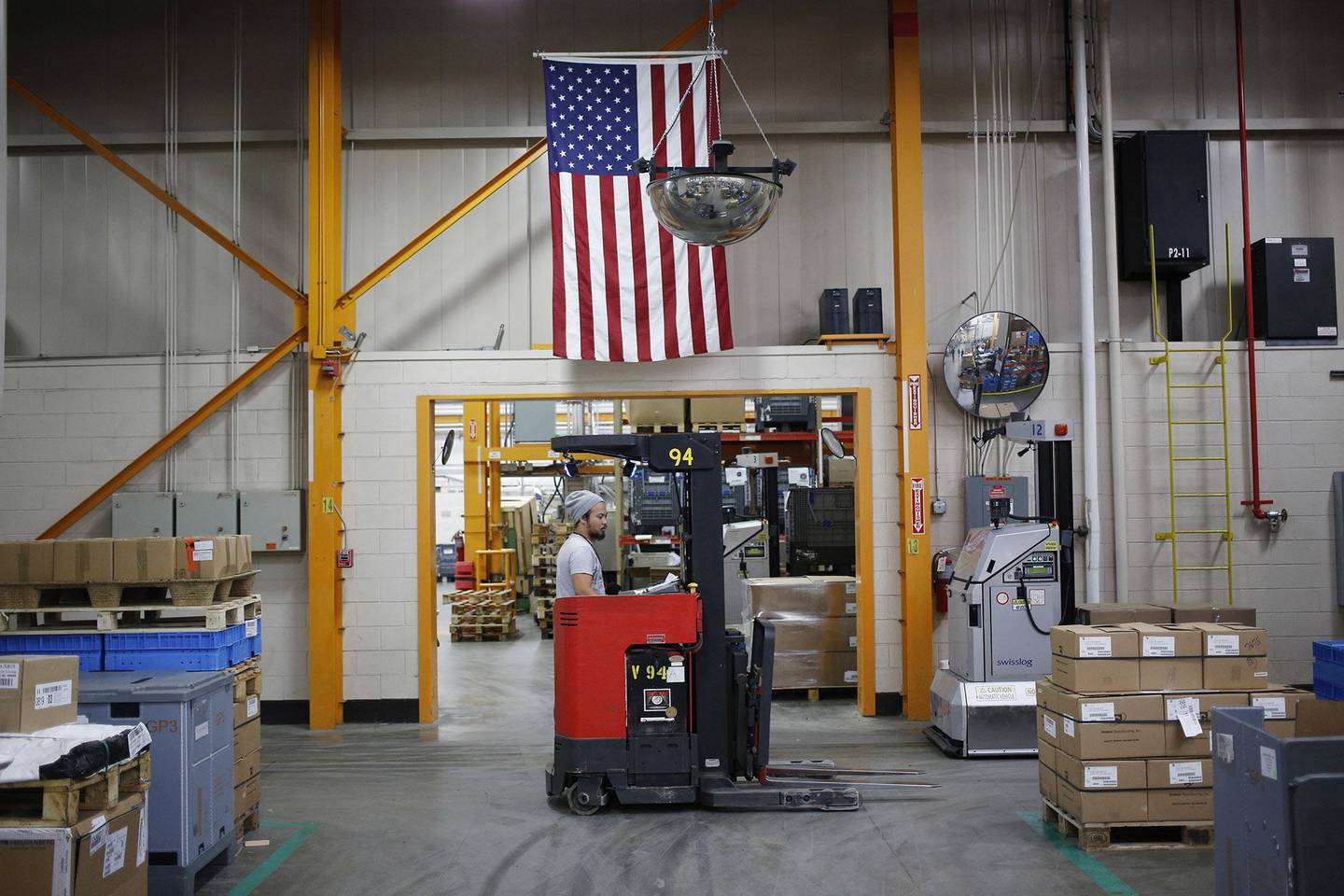 Imagen de una fábrica en EE.UU.
