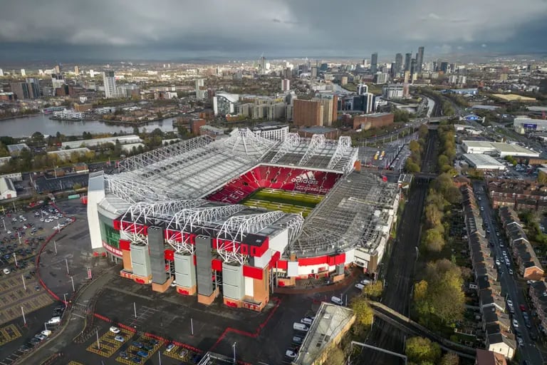 El estadio Old Trafford, del Manchester Uniteddfd