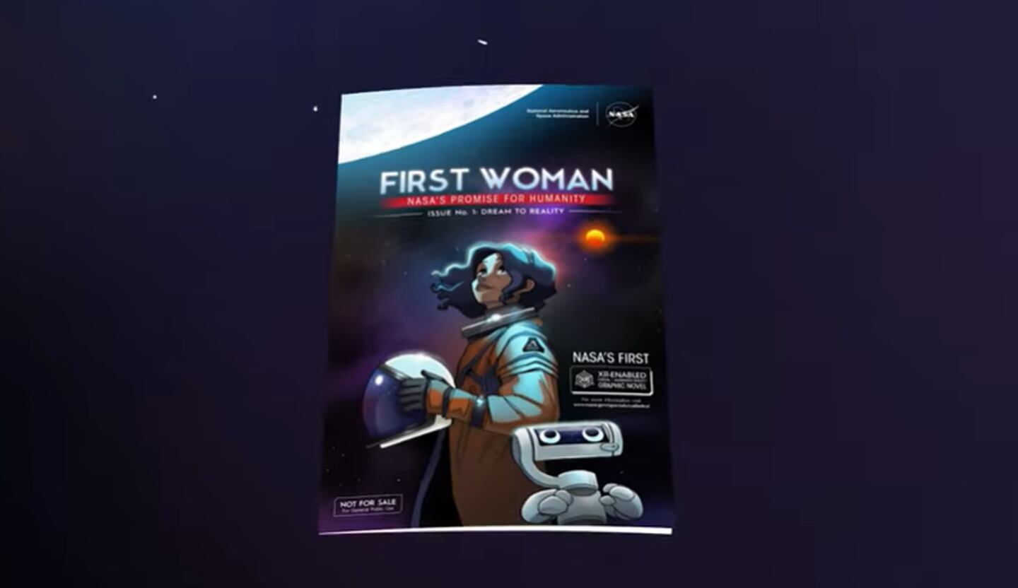“First Woman: NASA’s Promise for Humanity”.