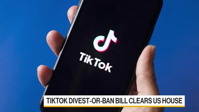 El proyecto de ley para desinversión o prohibición de TikTok es aprobado por la Cámara de Representantes de EE.UU.dfd