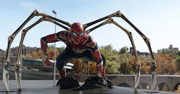 Escena de la película "Spider-Man: No Way Home'.