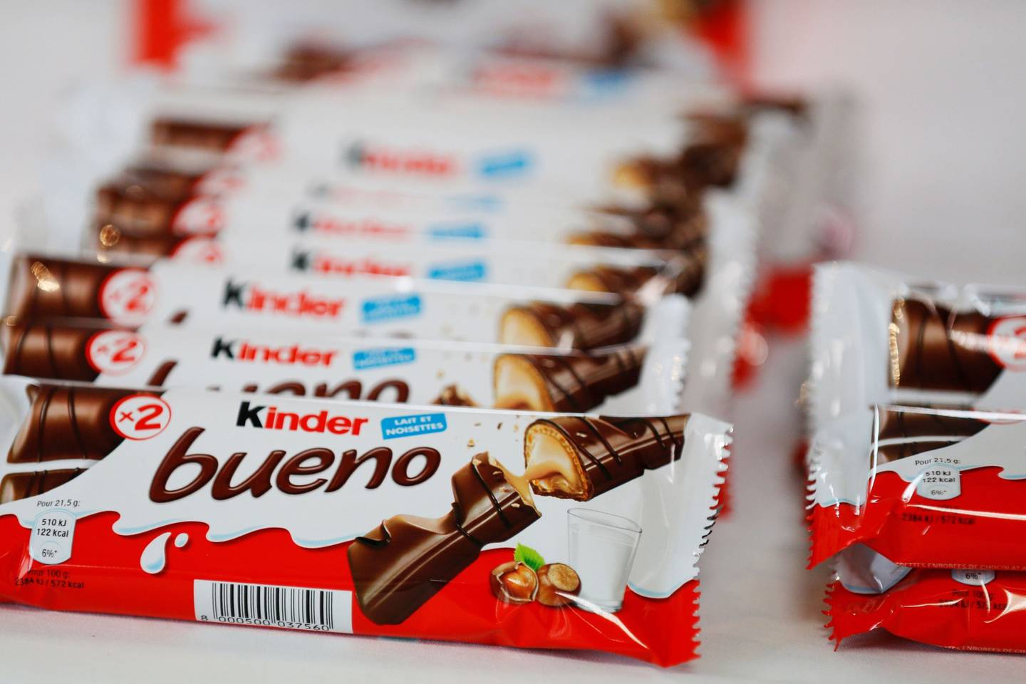 Kinder Bueno Fotógrafo: Charly Triballeau/AFP/Getty Images