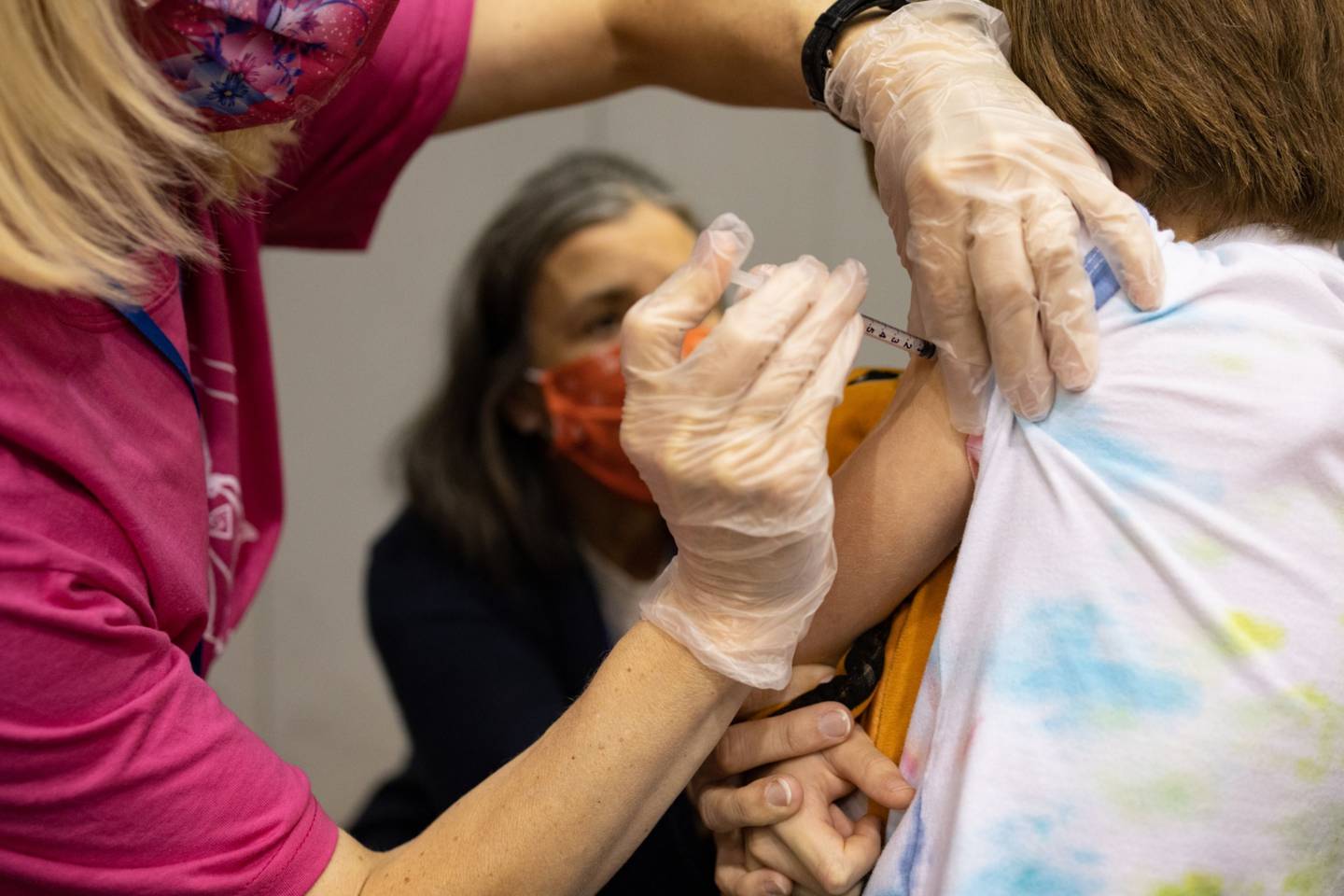 Solo un poco más de la mitad de los adolescentes de EE.UU. estaban al día con sus vacunas contra el VPH en 2019, y solo un 52% de los niños, en contraste con el 57% de las niñas (aproximadamente el 85% de las mujeres en Reino Unido habían recibido ambas dosis en 2020) Fotógrafo: Hannah Beier/Bloomberg
