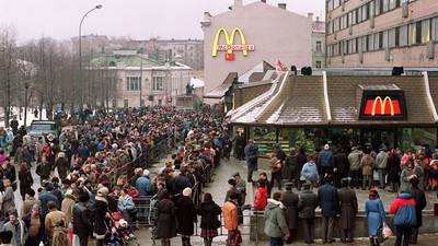 Saída do McDonald’s da Rússia marca o fim de uma eradfd
