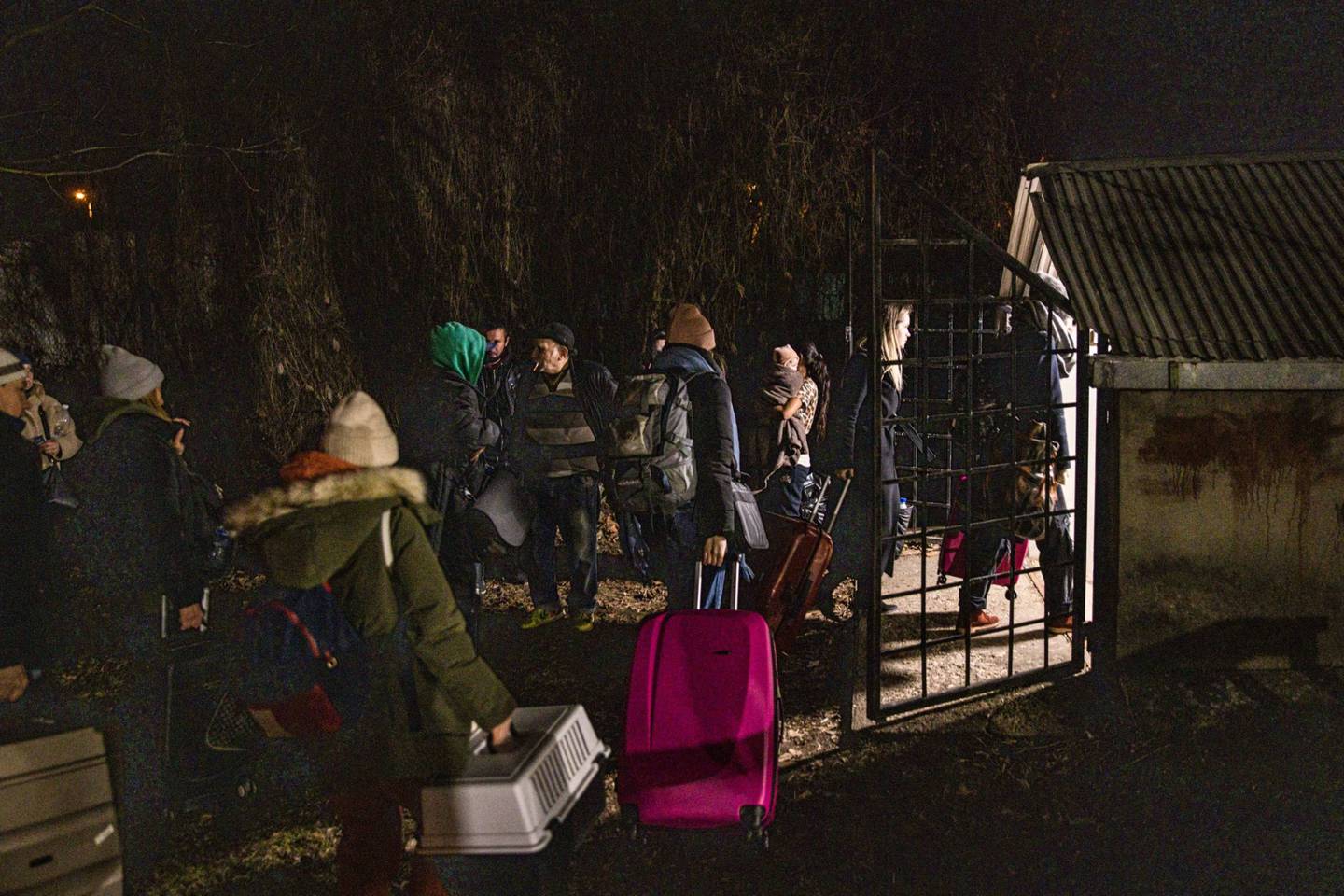 Ucranianos desplazados en Hungría