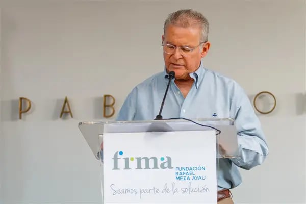 Roberto H. Murray Meza presidía la Fundación Rafael Meza Ayau, y era CEO de Grupo Agrisal. Foto: FRMA