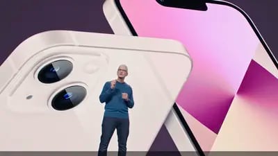 Apple presentó su nuevo iPhone 13