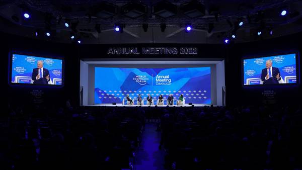 Davos se adapta al nuevo estilo de la era de Covid-19dfd
