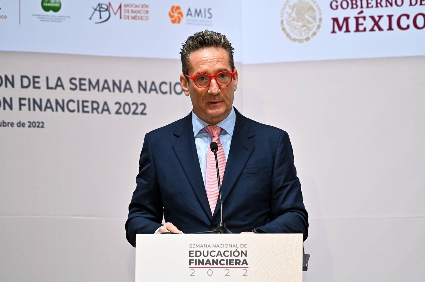 Daniel Becker, Presidente de la ABM durante conferencia de inauguración de la Semana de Educación Financiera 2022