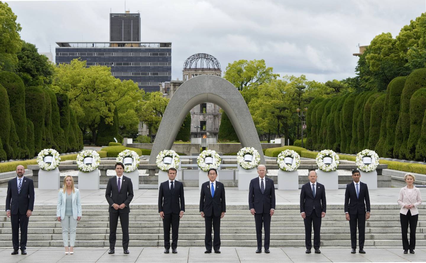 Imagen de la cumbre del G7 en Japón