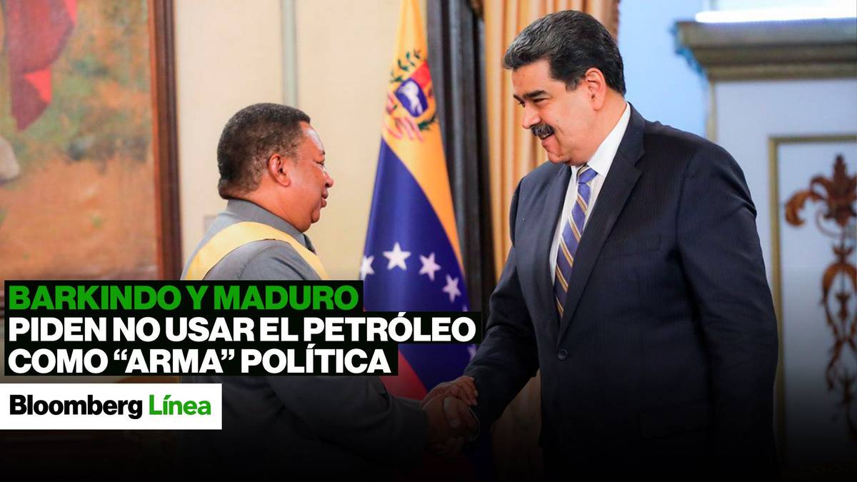 Barkindo y Maduro piden no usar el petróleo como “arma” políticadfd