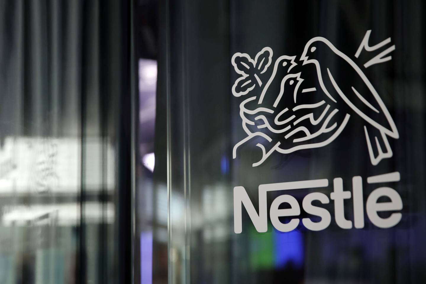 El logo de Nestlé