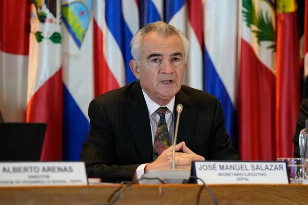 José Manuel Xirinachs, secretario ejecutivo de la Cepal. Foto: Cepal