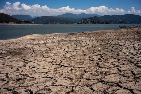Historically Low Water Levels At Reservoir That Supplies Mexico City's 22 Million Residents