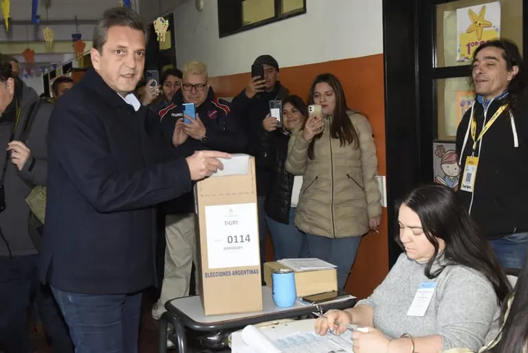 Massa votó en Tigredfd