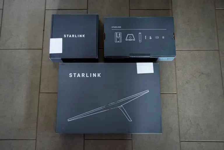 Kits da Starlink são comercializados em locais que enfrentam sançõesdfd