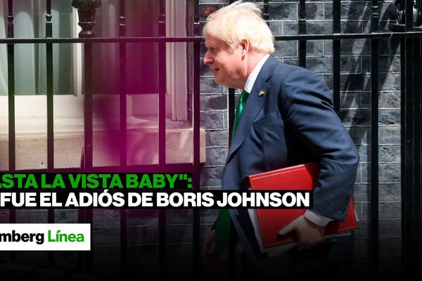 "Hasta la vista baby": Así fue el adiós de Boris Johnsondfd