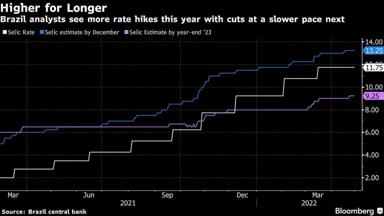 Brazil analysts see more rate hikes this year with cuts at a slower pace nextdfd