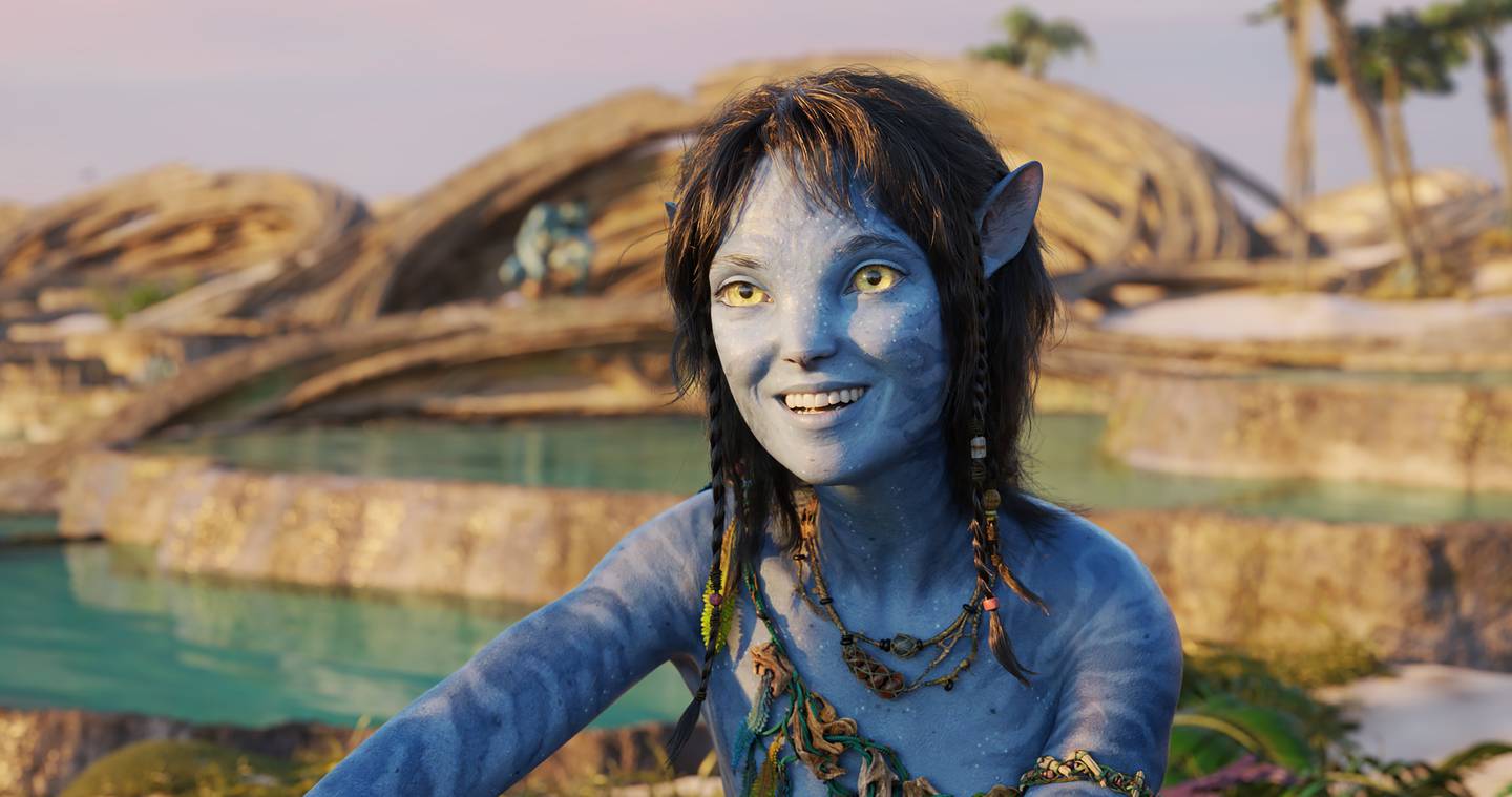 Kiri (Sigourney Weaver) en Avatar 2, de 20th Century Studios.