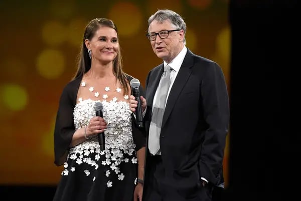 Melinda Gates y Bill Gates anunciaron su divorcio este año.